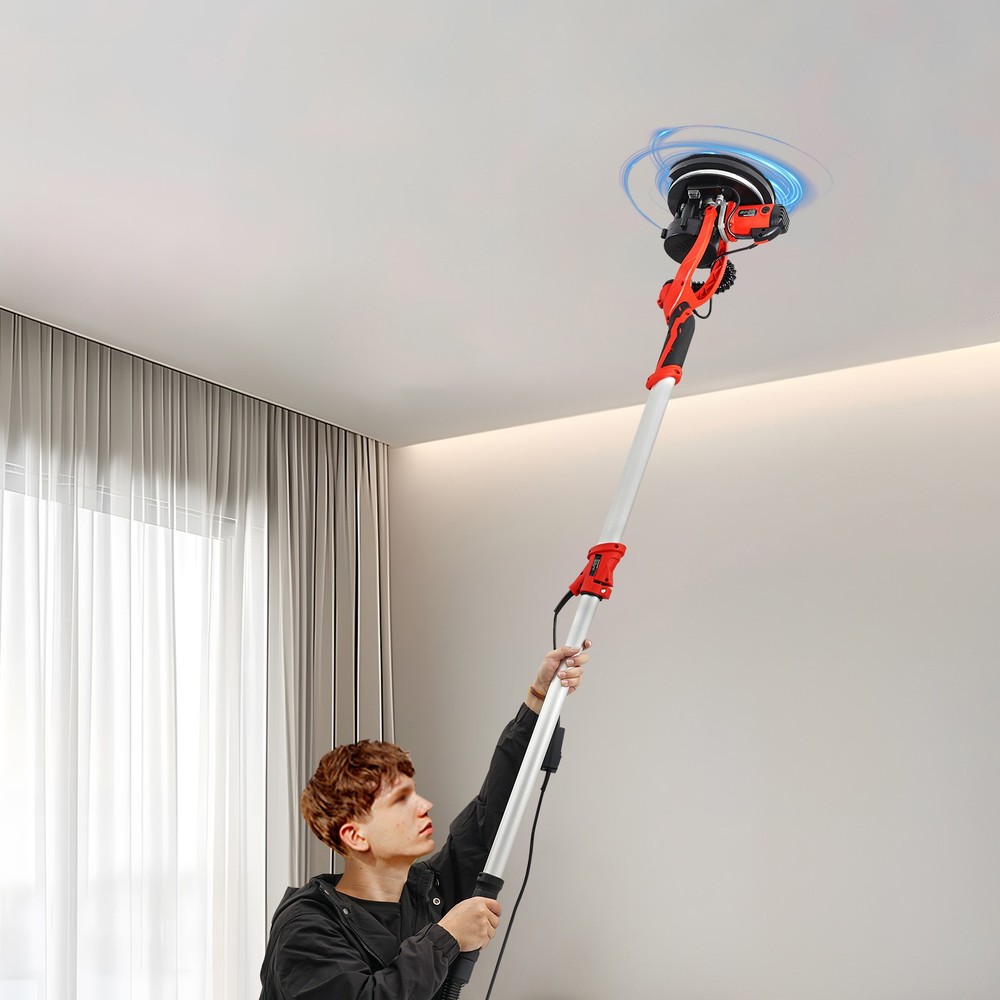 Electric Ceiling Wall Sander Variable Speed Drywall Sanding Machine 800-1800RPM~