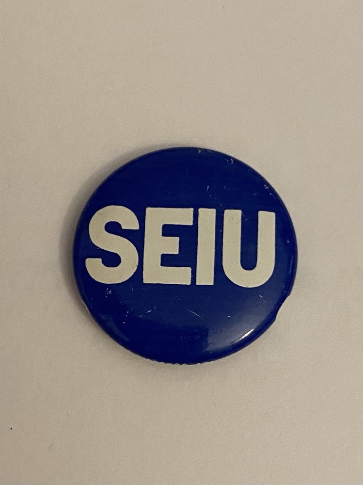 SEIU Pin Back Button P145