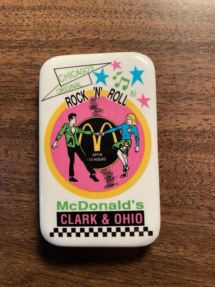 1990’s Chicago’s Rock and Roll McDonalds pin