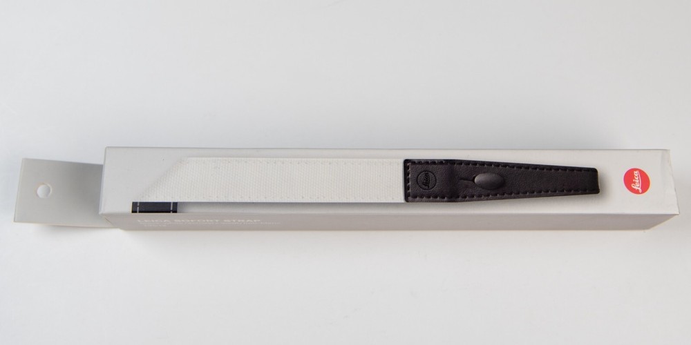 Leica Sofort Strap - Black-White - 19512