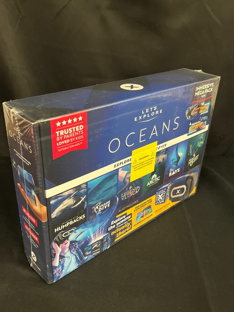Let's Explore Oceans Immersive Mega Pack Bluetooth Smartphone VR Headset