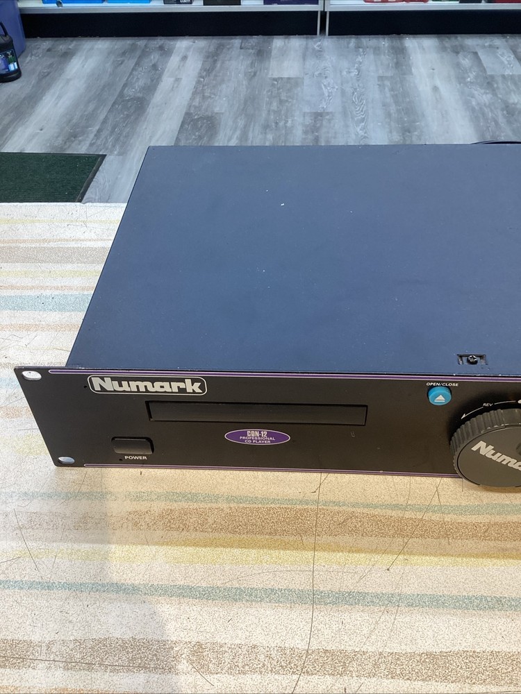 Numark CDN 12 Professional CD Player Unit 90’s DJ Equipment