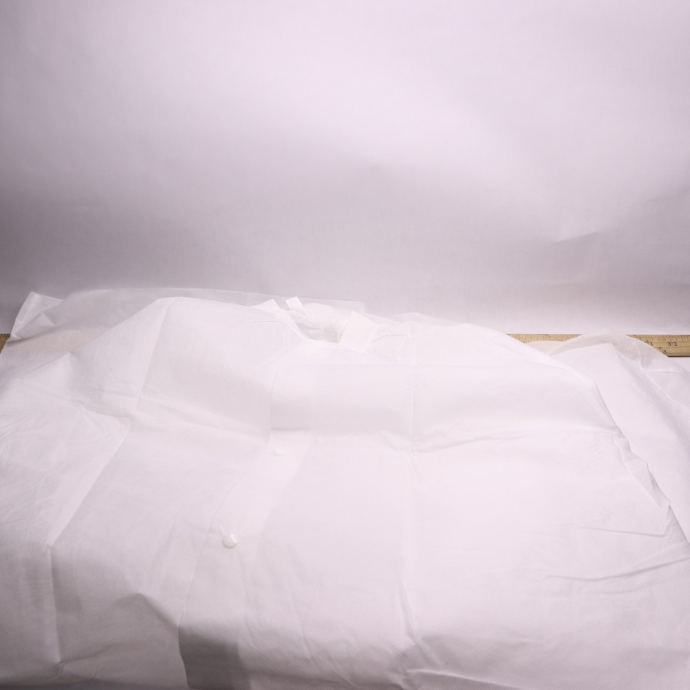 Lab Coat With Elastic Wrist Polypropylene White XL
