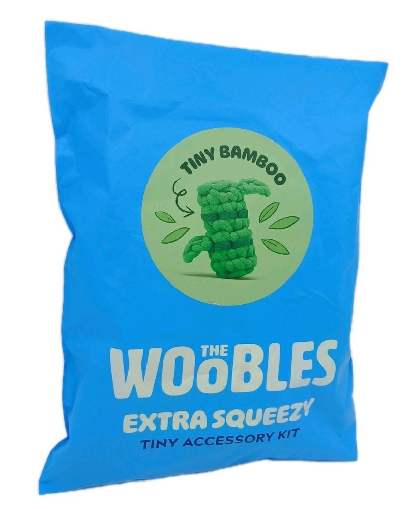 The Woobles Tiny Bamboo Accessory Kit Extra Squeezy