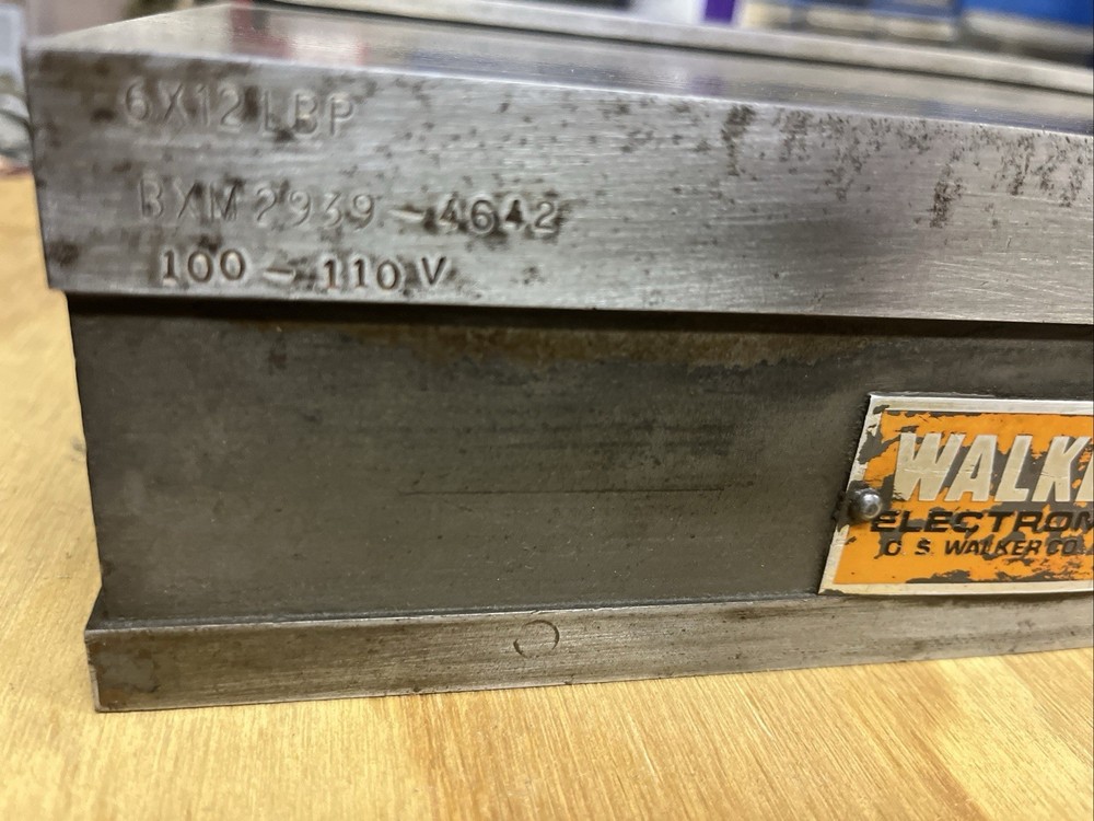 Walker LBP 12" x 6" Electromagnetic Surface Grinder Chuck With Smart Controller