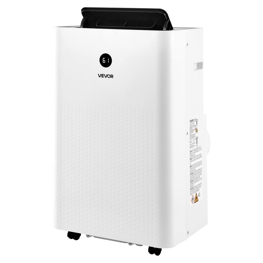 Portable AC Heater Combo: 14000 BTU Cooling, 11669 BTU Heat, 24h Timer