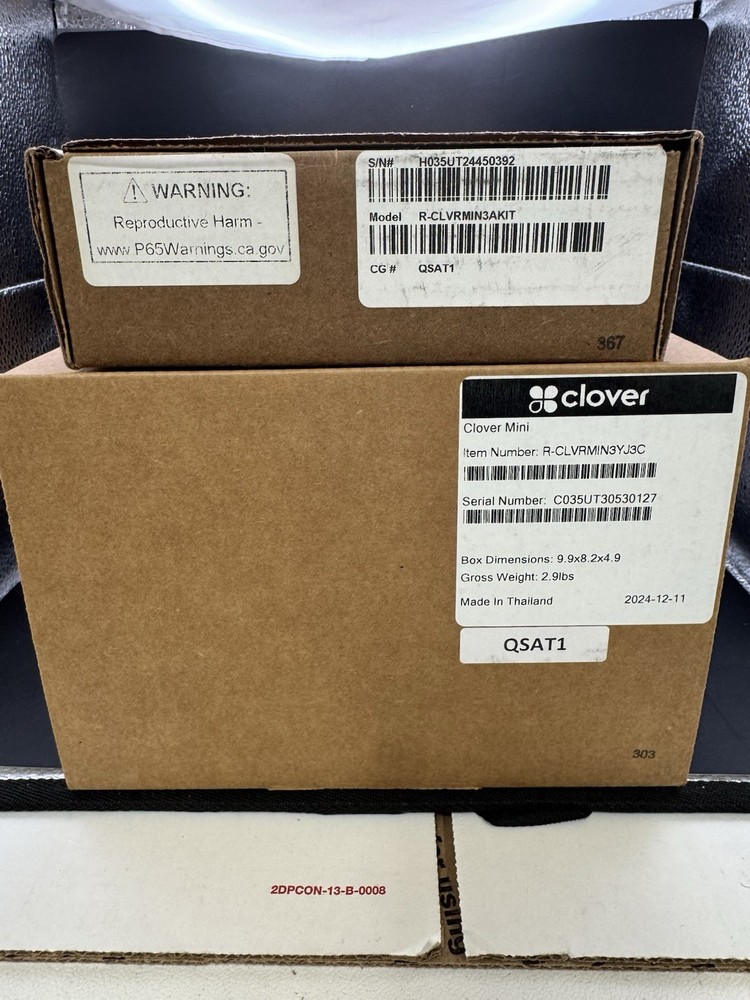 Clover Mini (Generation 3) Smart POS System - Developer Kit. For Parts - READ