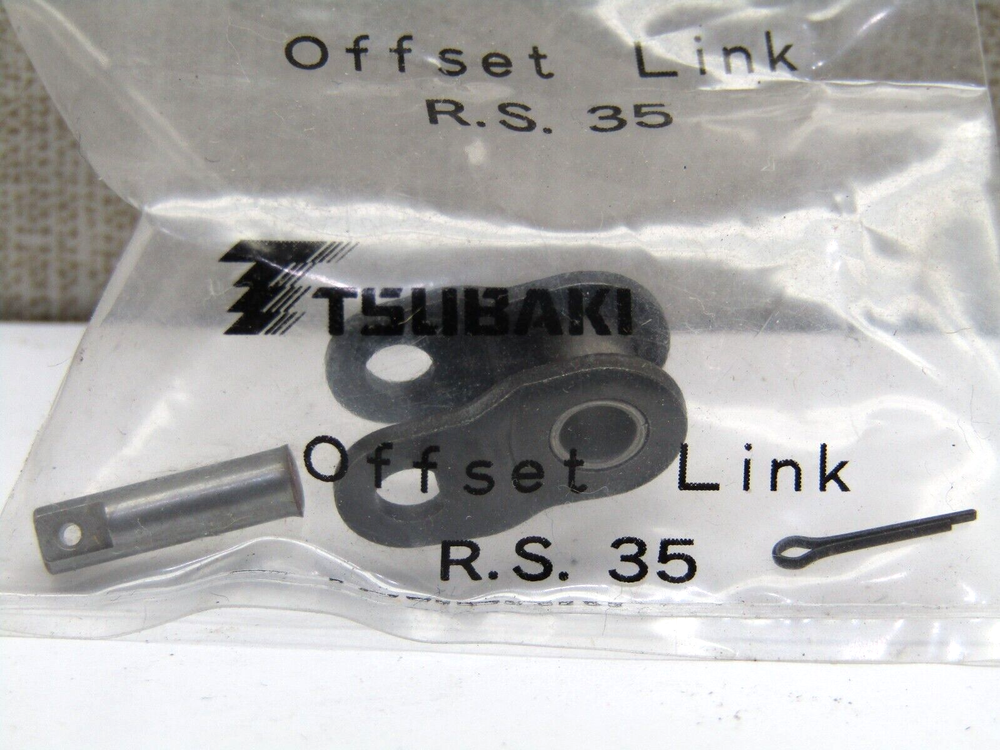 Tsubaki RS-35 #35-1 Roller Chain Offset Link