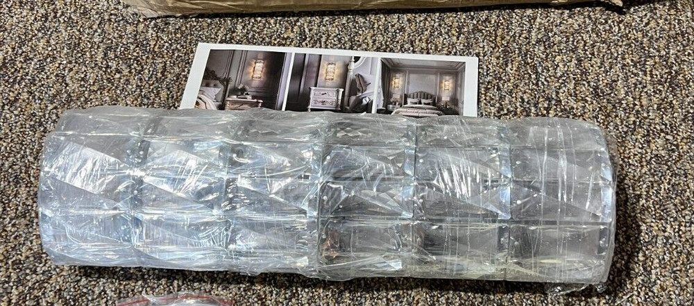 Wall Mounted Lamp / TEB6 / Crystal Style / 55 x 25 x 60 cm Replacement