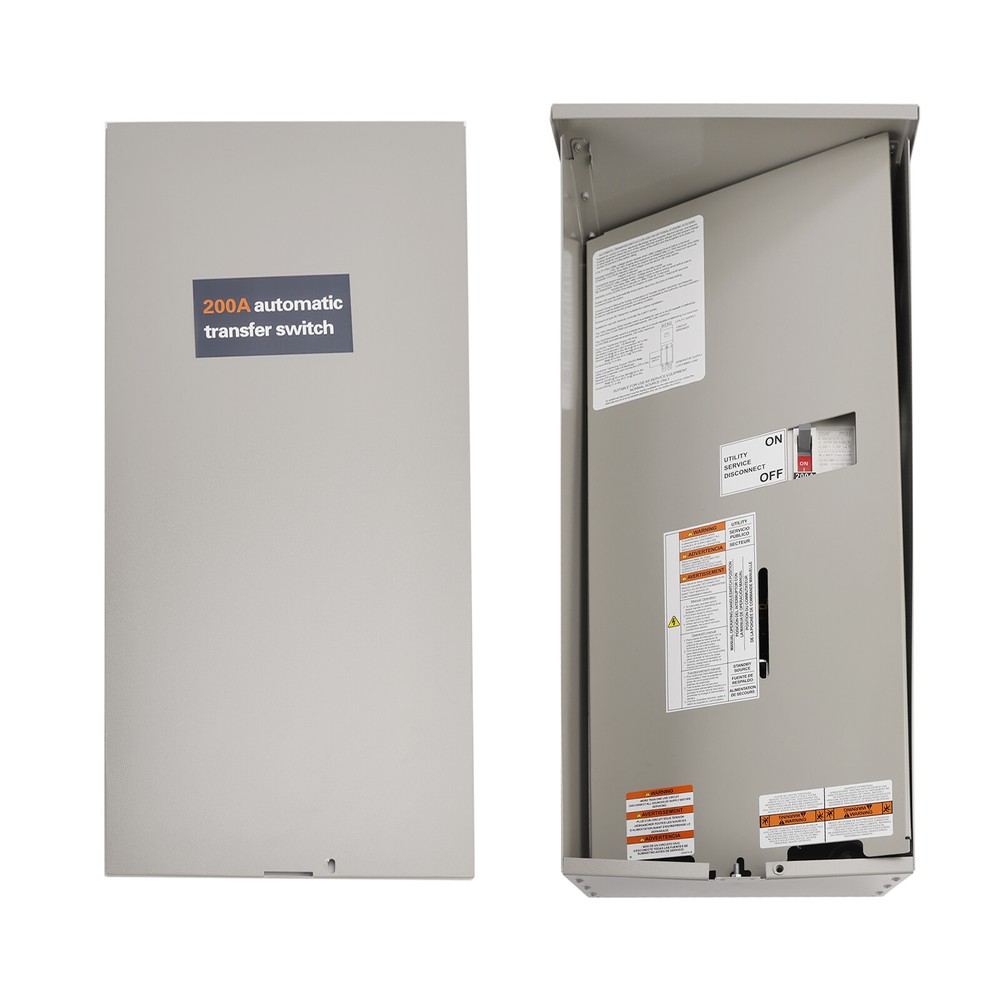 200 Amp Automatic Transfer Switch Replacement for Generac RXSW200A3 w/Power NEW