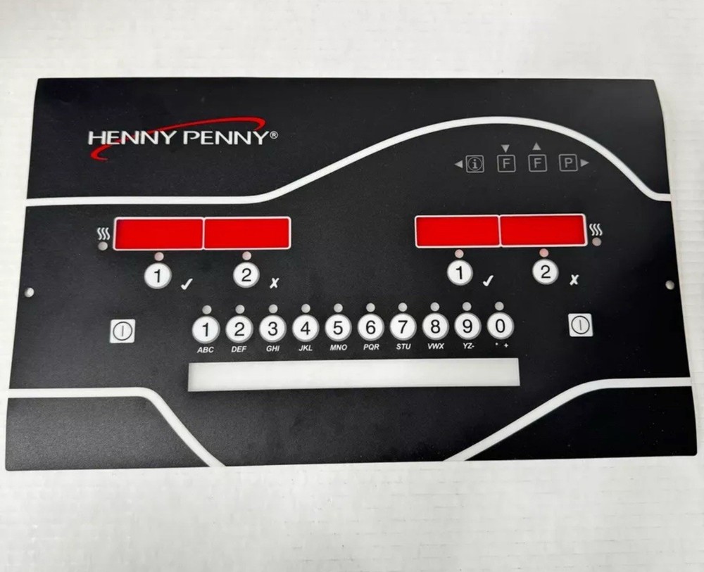 Henny Penny Decal-Evolution Elite Control 81354