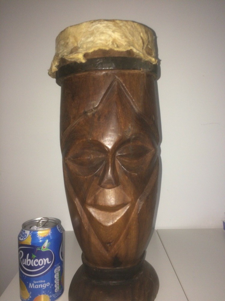 Authentic African Drum musical instrument