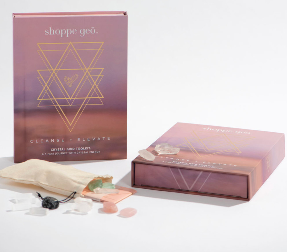 Cleanse + Elevate Crystal Grid Toolkit