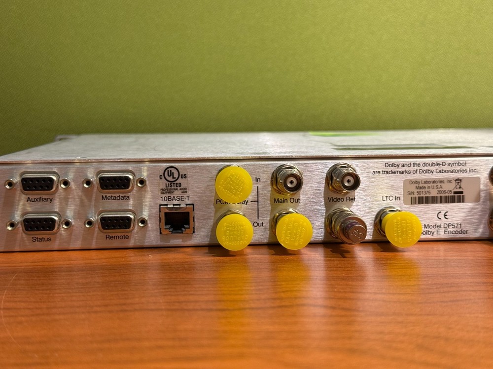 Lot of Dolby DP571 Dolby E encoder - Powers on but Untested