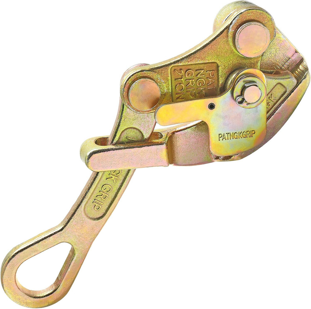 2 Ton Cable Grip Puller Wire Grip Rope Jaw Cable Puller Tool for Wire Rope, Pull