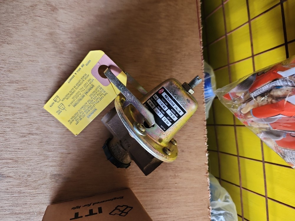 NEW Bell and Gossett 110192 Fb-38 Pressure Reducing Valve