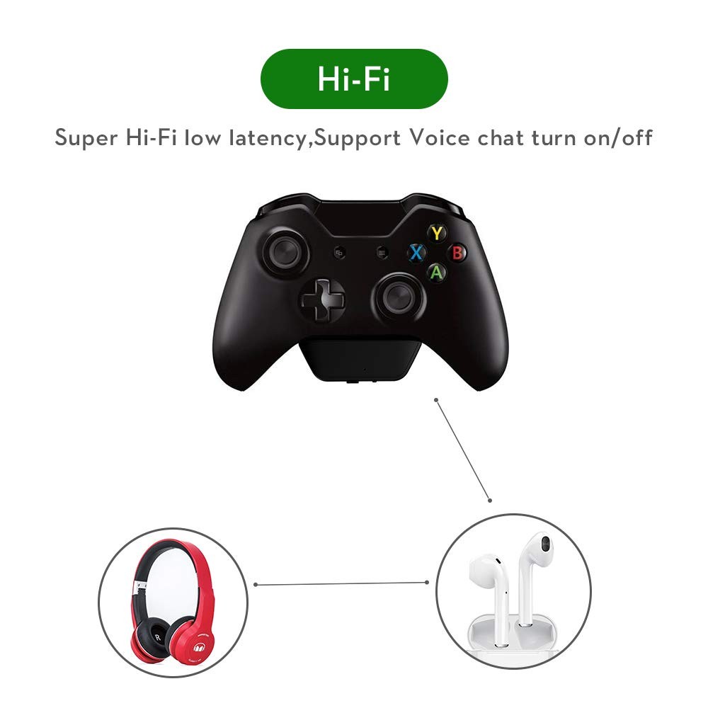 Bluetooth Transmitter Dongle for Xbox Controllers