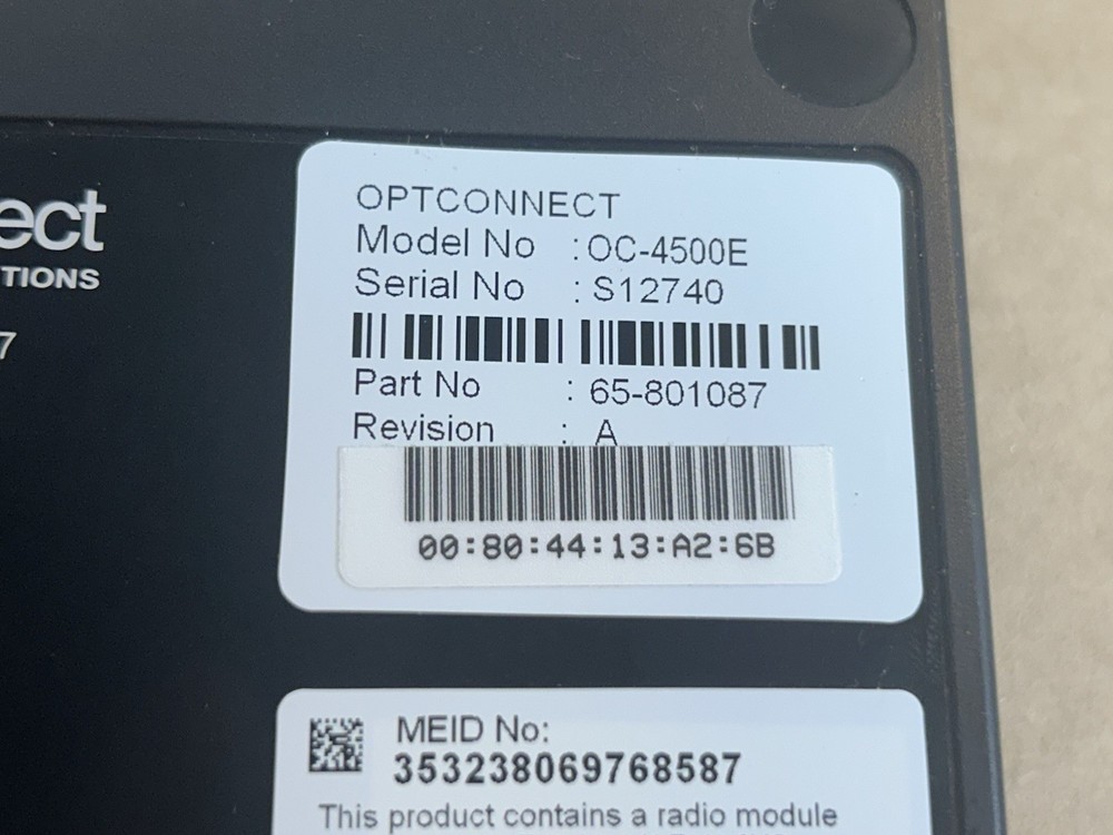 OPTCONNECT OC-4500E WIRELESS 4G MODEM ROUTER OPT CONNECT