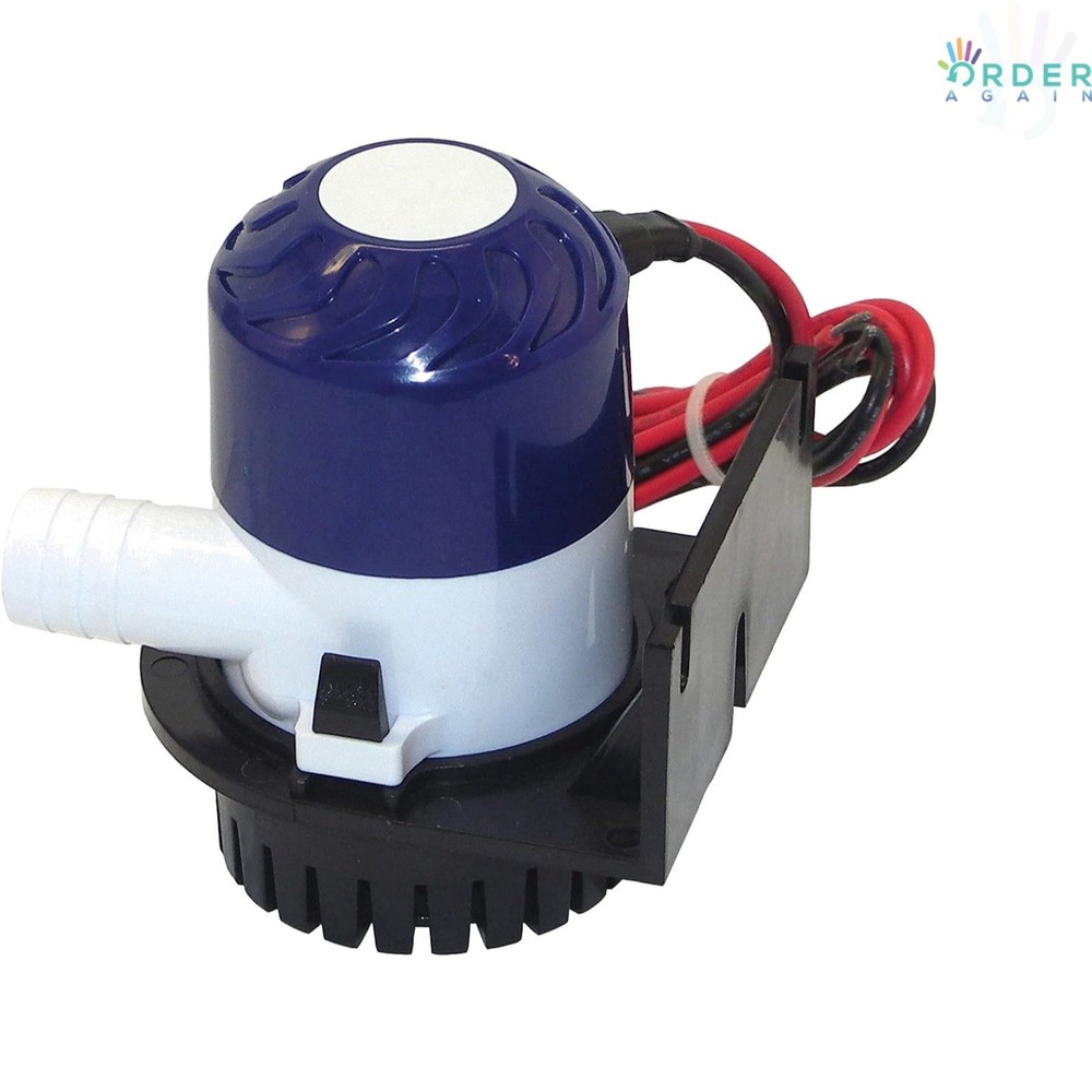 Bilge Pump Blend 800 Gph 3/4in Fully Submersible Marine Water Removal