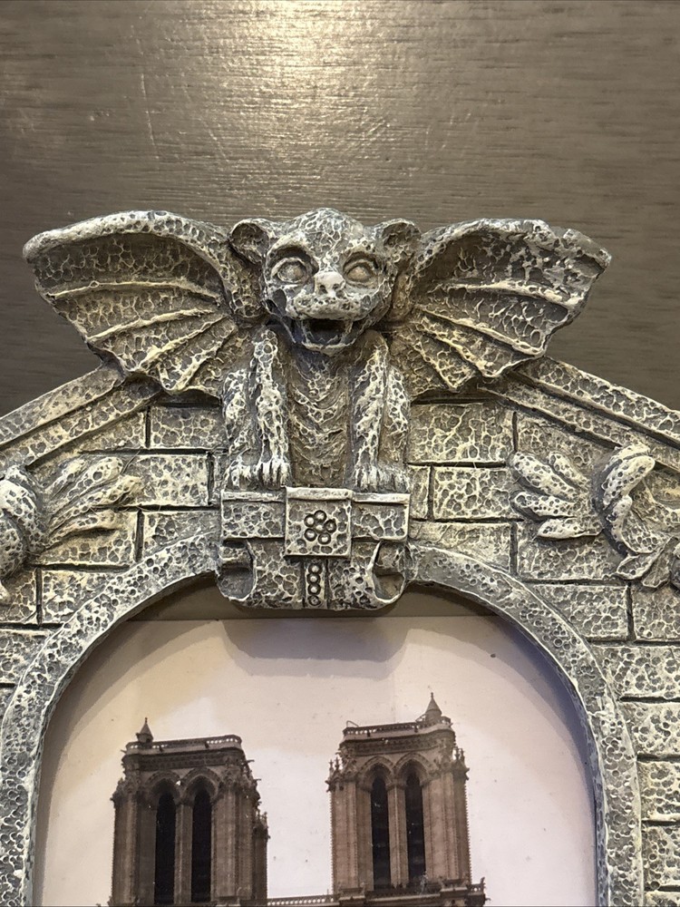 Gargoyle Picture Frame Gray Resin
