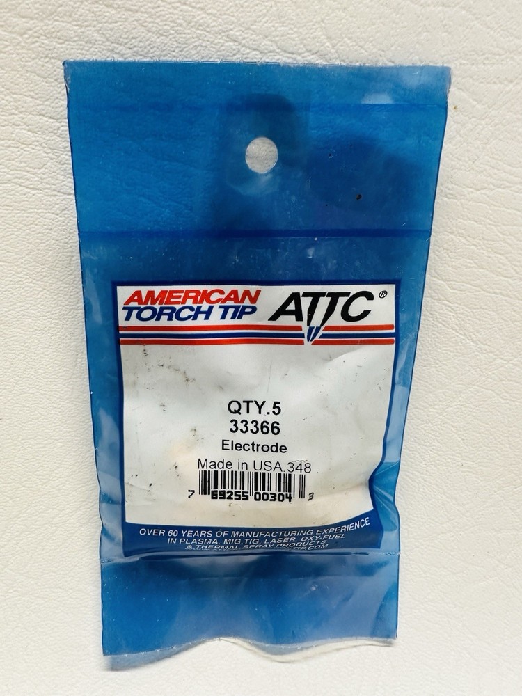NEW American Torch Tip 33366 Electrode Qty.5