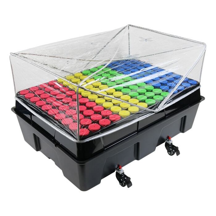 140 Site Psycloner Pro Aeroponic Cloner Machine Includes Foldable Humidity Dome