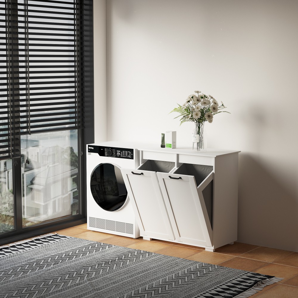 Modern Laundry Cabinet ,with 1 Removable Liner Bags