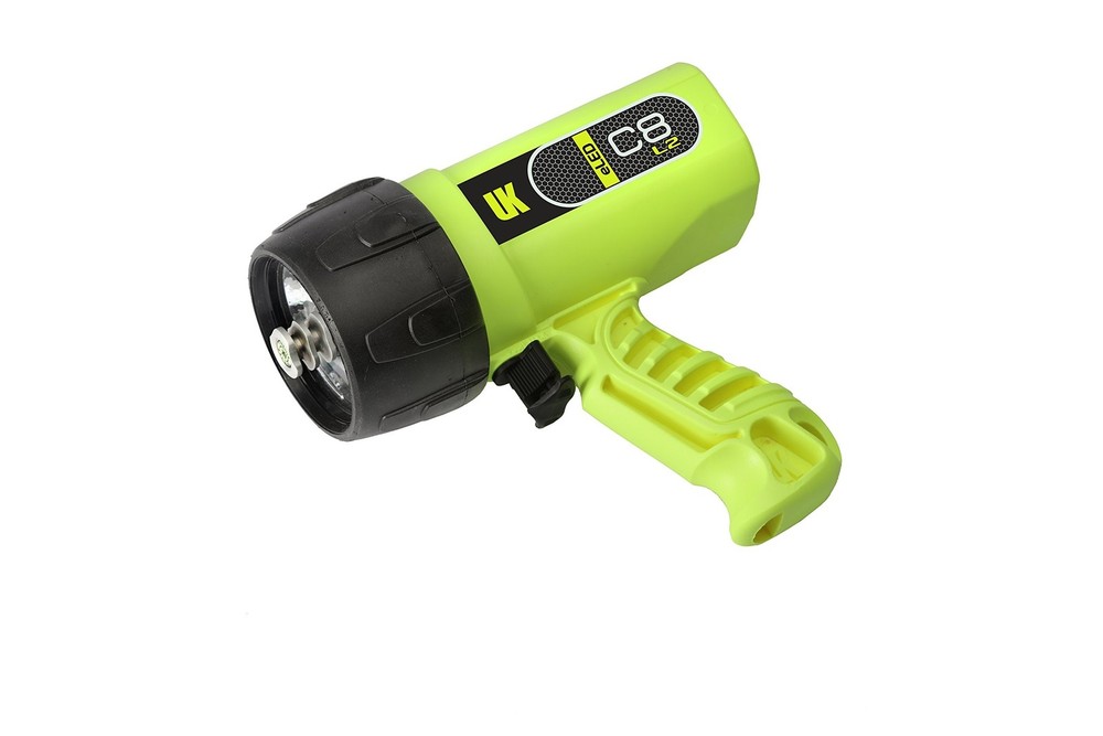 Underwater Kinetics C8 eLED (L2) Dive Light Safety Yellow