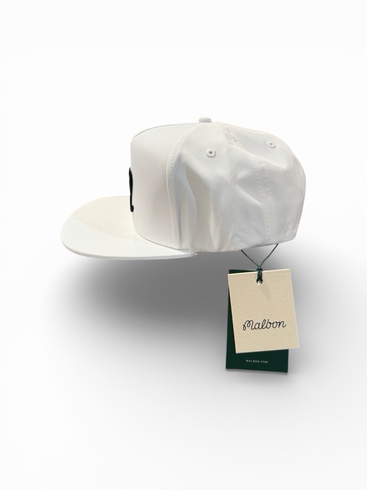 Authentic Malbon Golf Cap White (Unisex)