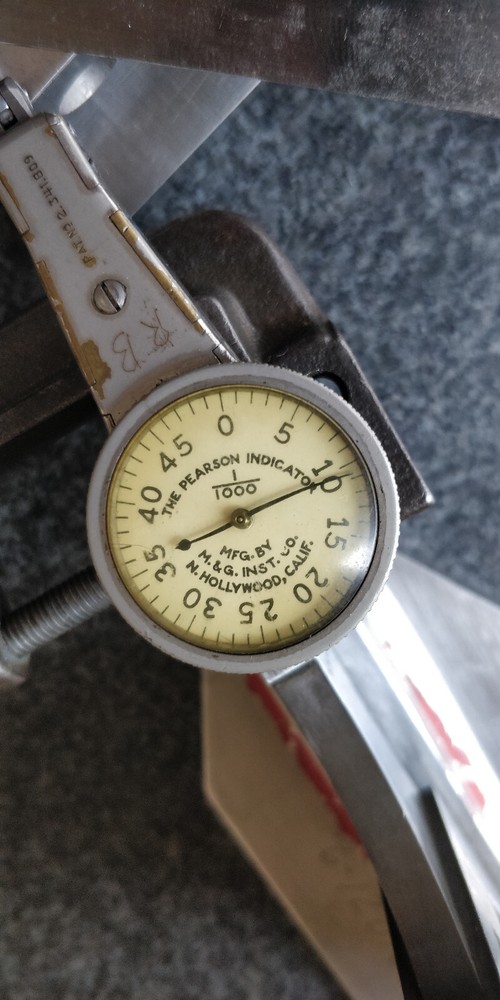 TESTED Dial Test Indicator PEARSON good working order MACHINIST