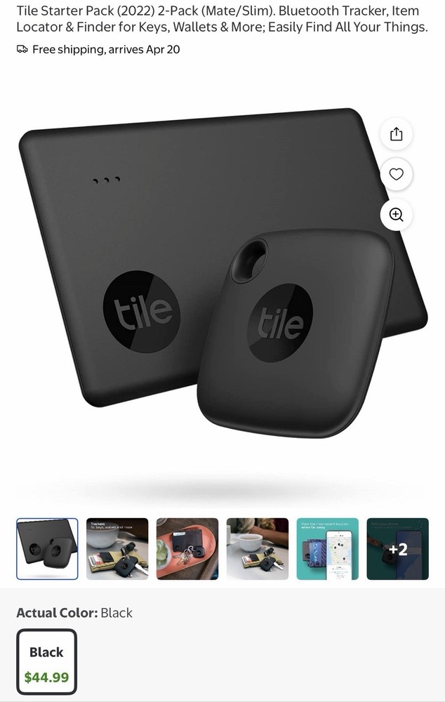 Tile Mate Bluetooth Tracker Finder Wallet &Keys [BUNDLE] *NEW*