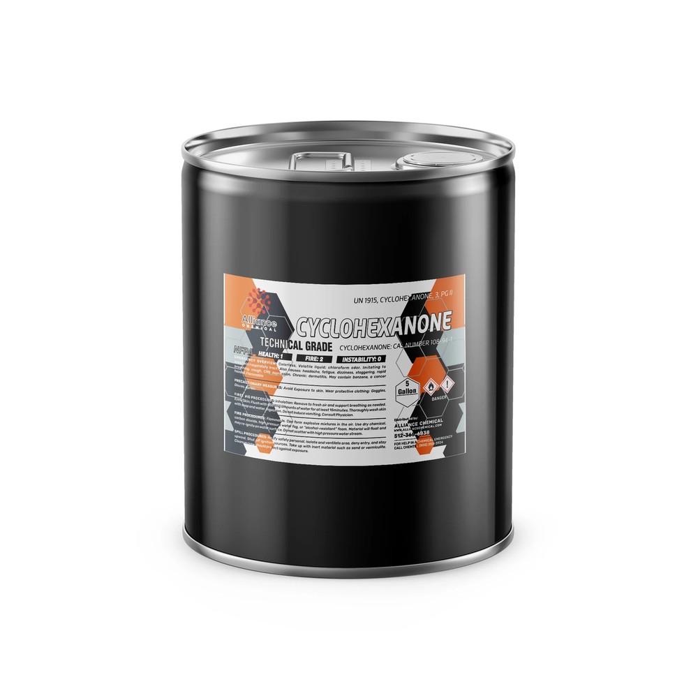Cyclohexanone Technical Grade - 5 Gallon Pail
