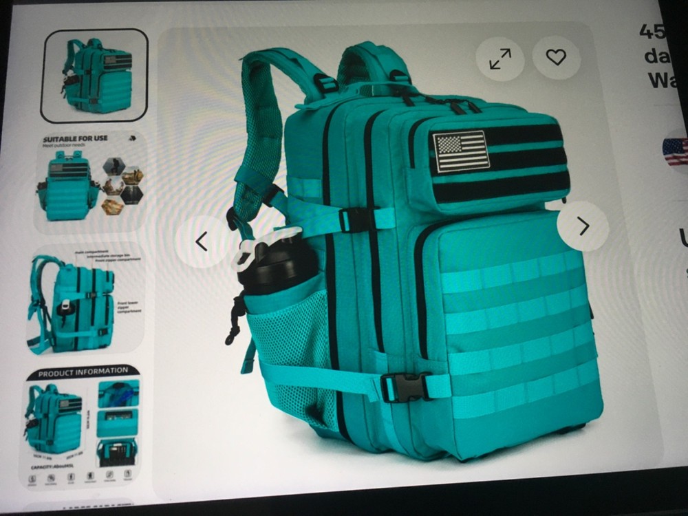 Lovelinks21 Tactical Backpack - Green