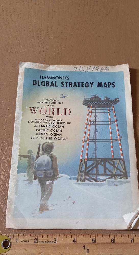 Global Strategy Maps by Hammonds - Used
