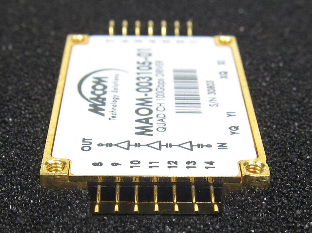 Macom MAOM quad ch 100Gbps driver