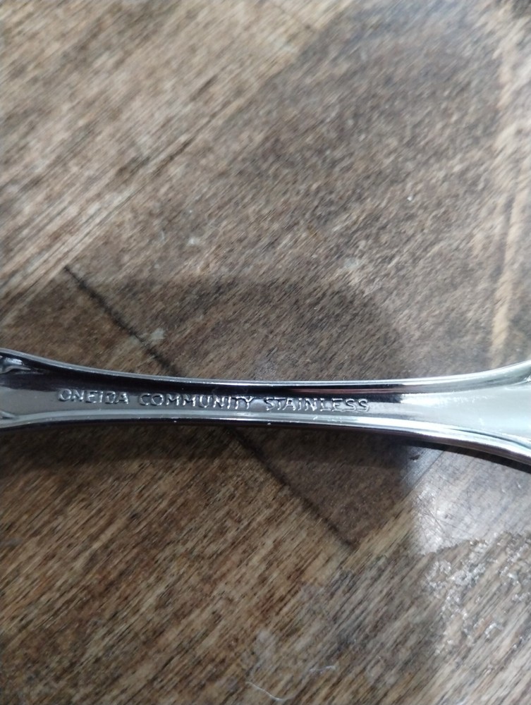 Oneida Community Brahms Stainless Flatware Salad Fork Set Of 3 Silverware