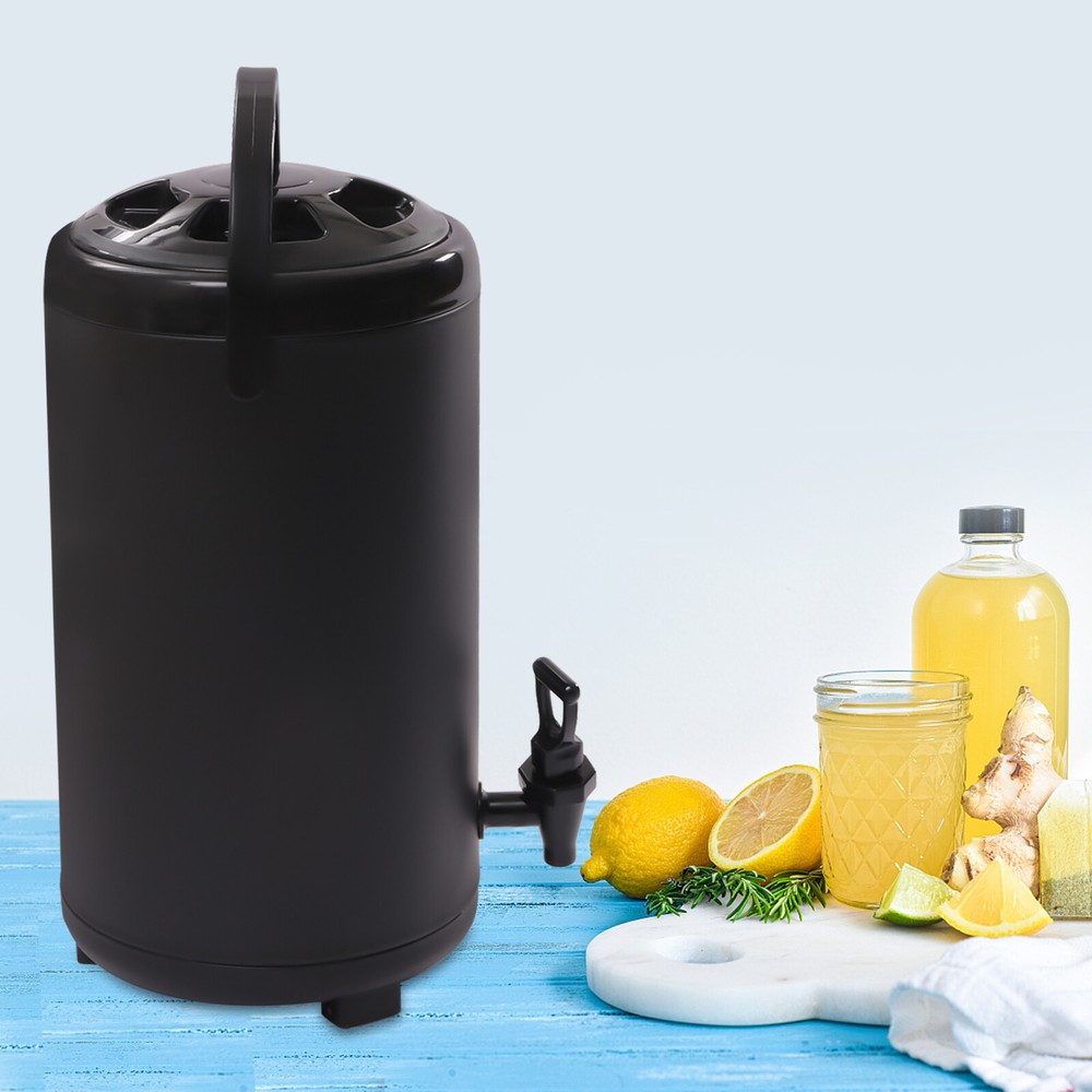 Insulated Beverage Server / Dispenser 2.3 Gallon Capacity Hot Cold Drinks Buffet