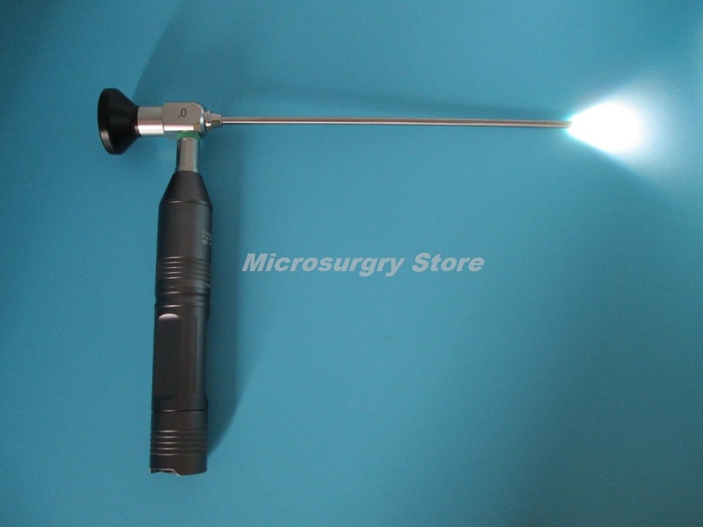 Portable Led Cold Light Source with Battery&Adaptor Connect to Wolf Light Cable