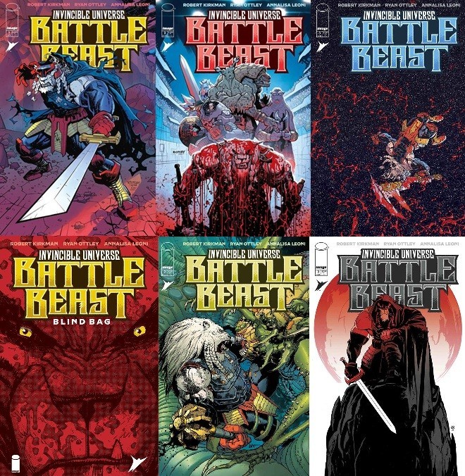 INVINCIBLE UNIVERSE BATTLE BEAST #1 - #6   Cover Select   IMAGE
