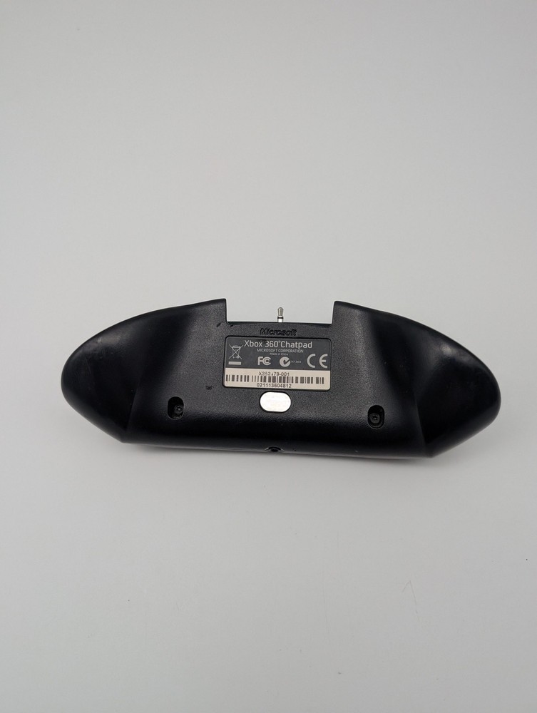 Microsoft Xbox 360 Chatpad Keyboard Controller Attachment Black OEM Messaging
