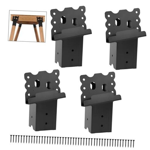 Deer Stand Brackets 4pcs,Outdoor 4"x 4" Compound Angle Bracket,Multi-Use