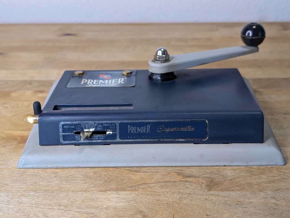 PREMIER Supermatic Cigarette Rolling Injector Machine