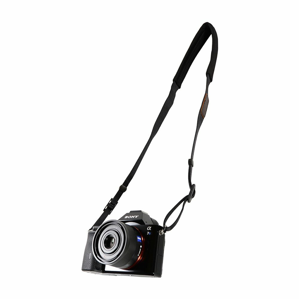 Padded Neck Shoulder Strap with Pink Grosgrain Ties