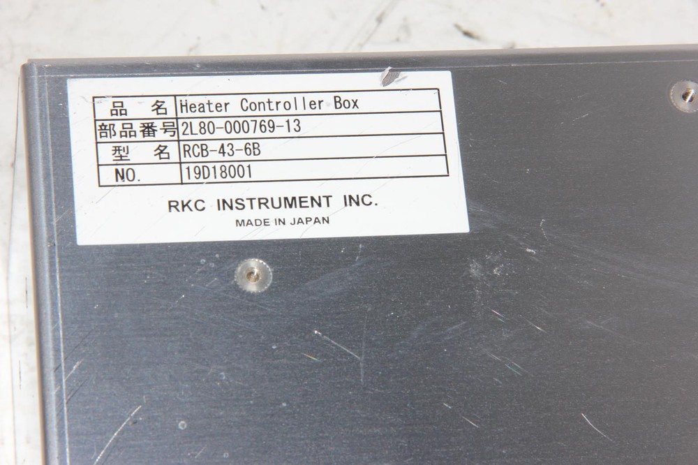 RKC INSTRUMENTS 2L80-000769-13 Heater Controller Box