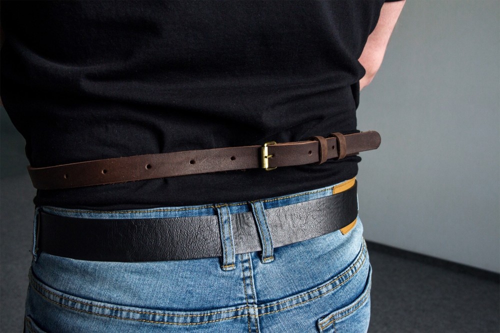 Adjustable Brown Leather Work Apron BeaverCraft AP2X