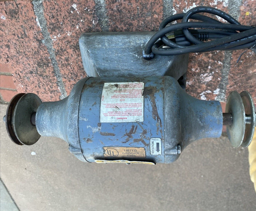 Baldor Grinder-Buffer 612 115V 3600 Rpm