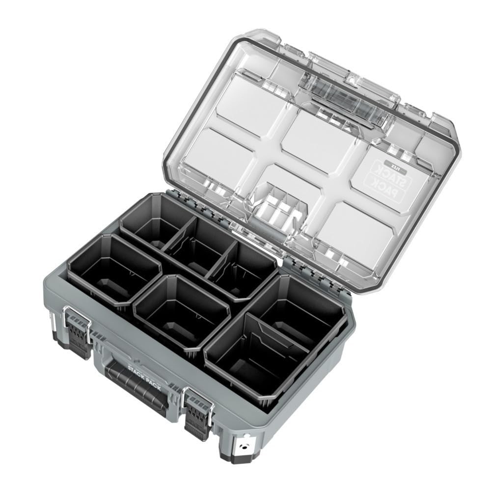 FLEX STACK PACK Storage System Compact Organizer Box - FS1302