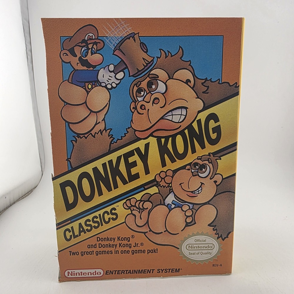 Donkey Kong Classics - Case Only - Nintendo Nes - Authentic Art (No Game)