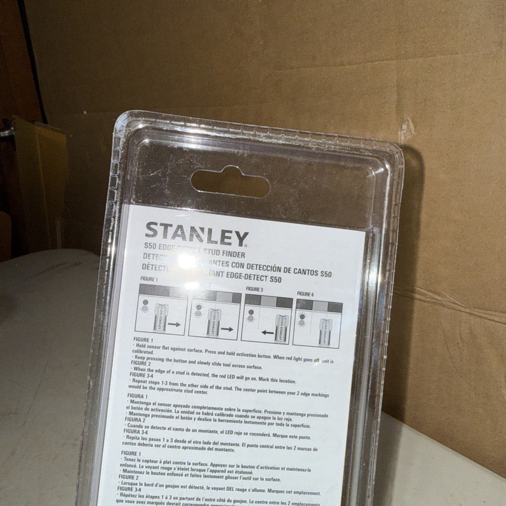 STANLEY S50 Stud Sensor: 3/4", 77-050 NEW and Sealed