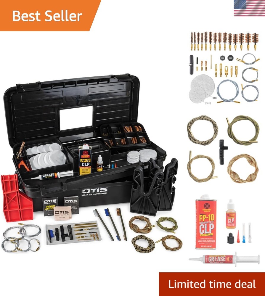 Compact Otis Elite Range Box: Advanced Gun Cleaning Solution for All Firearms